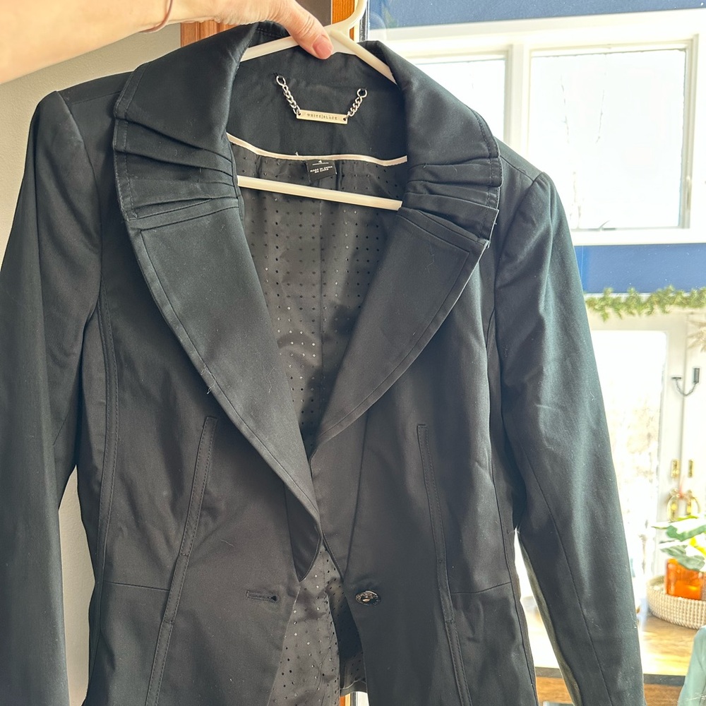 White House Black Market cropped jacket